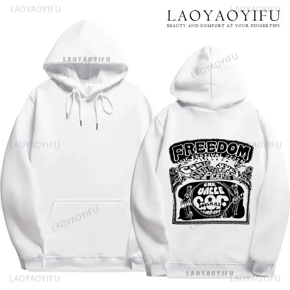 Cotton fleece hoodie