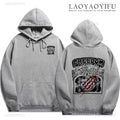 Double-printed streetwear hoodie