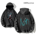 Korn hoodie with retro graphics