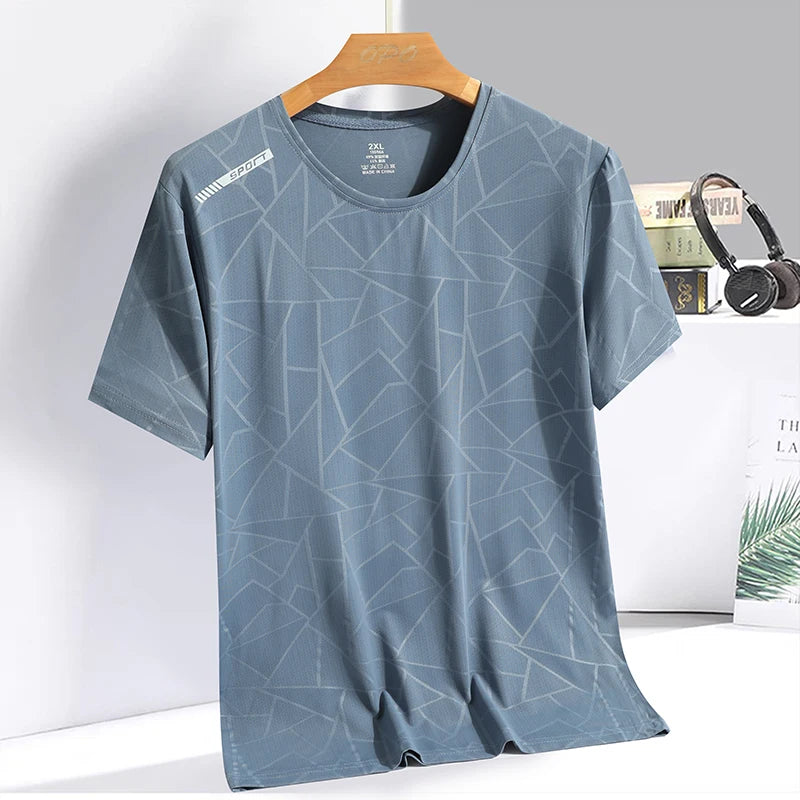 Summer Camouflage Ice Silk Quick-Dry Shirt