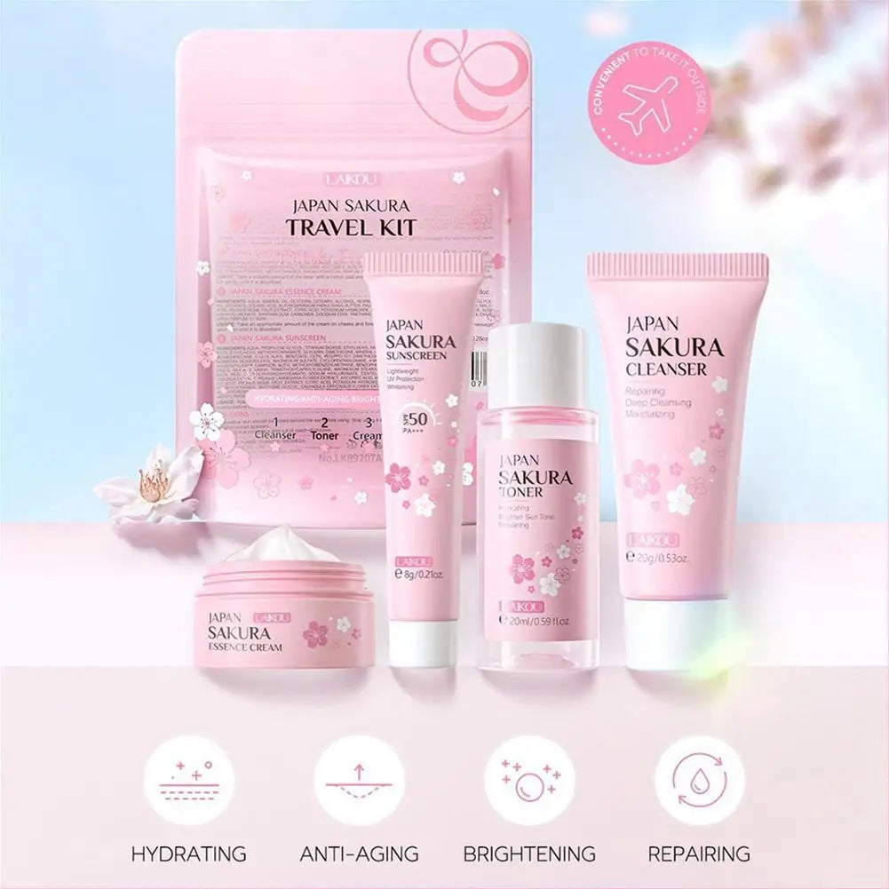 Sakura Brightening Skin Care Kit