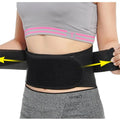 Self-heating waist belt