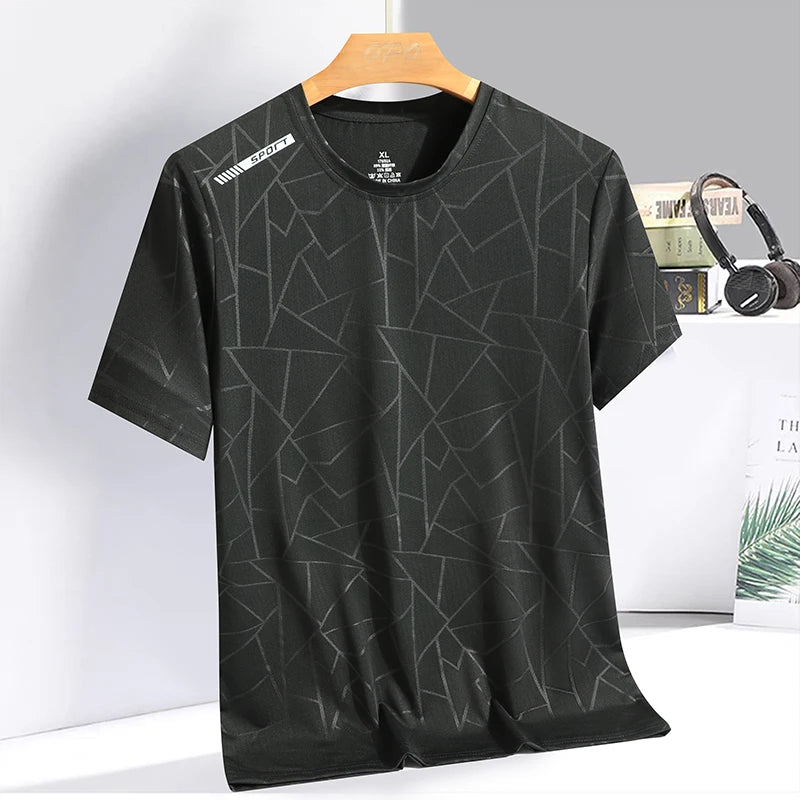 Summer Camouflage Ice Silk Quick-Dry Shirt