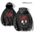 dark streetwear Korn hoodie