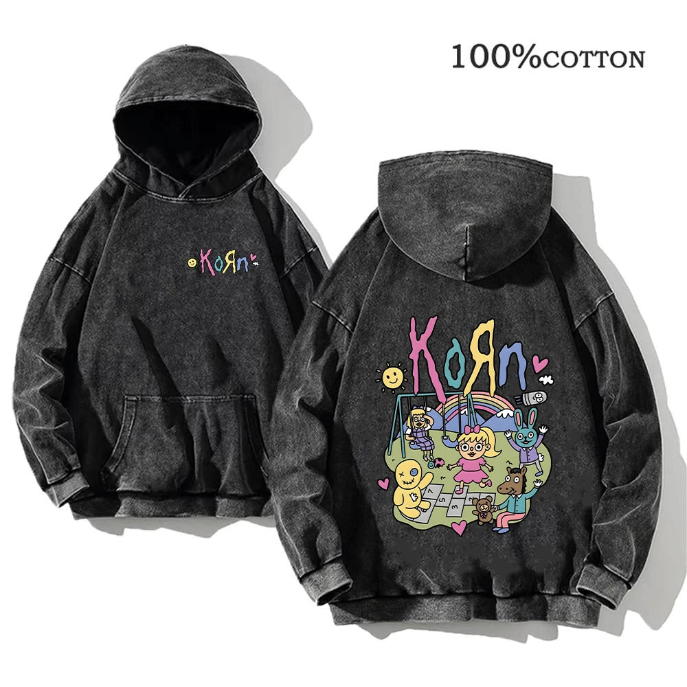 grunge Korn hoodie