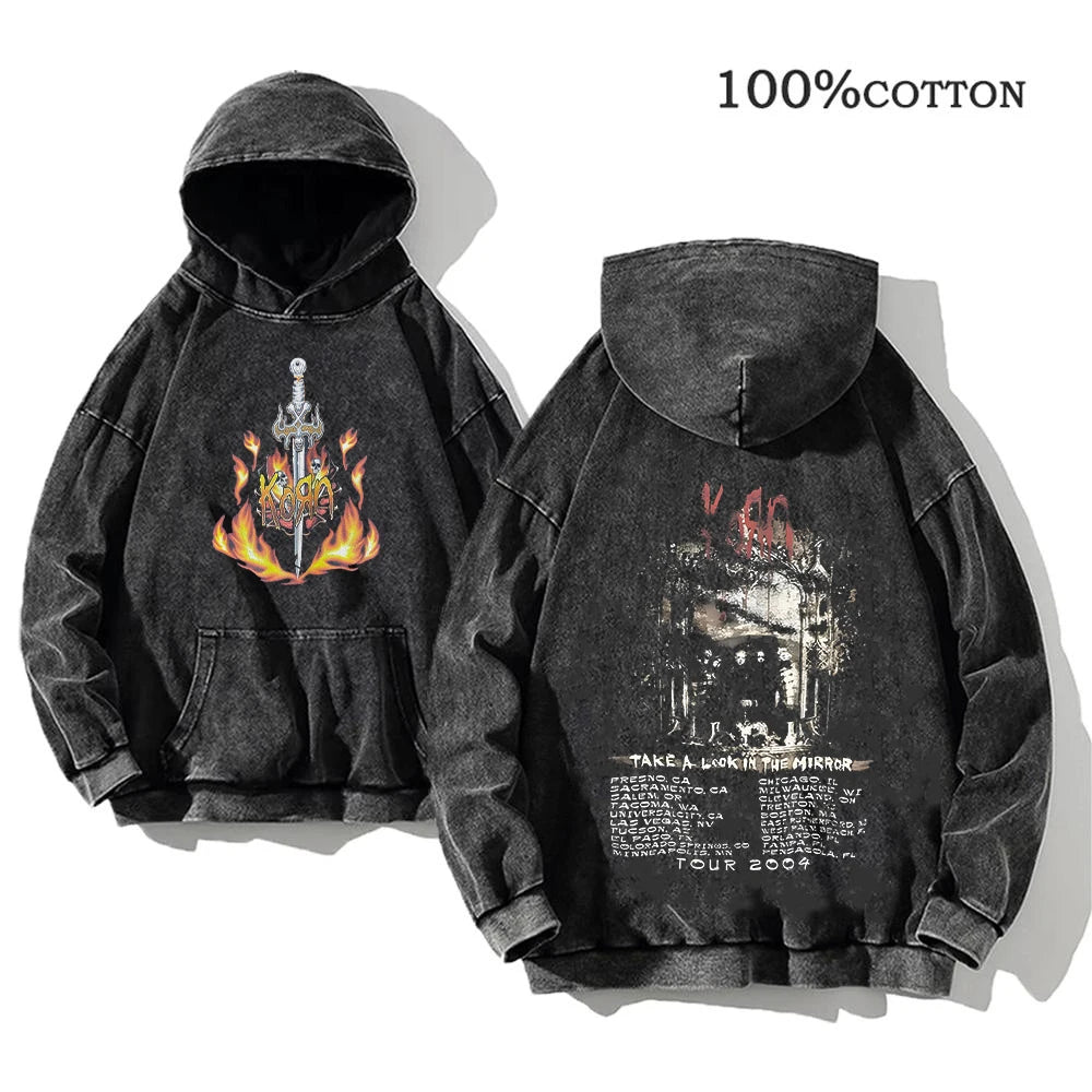 lightweight Korn hoodie for summer