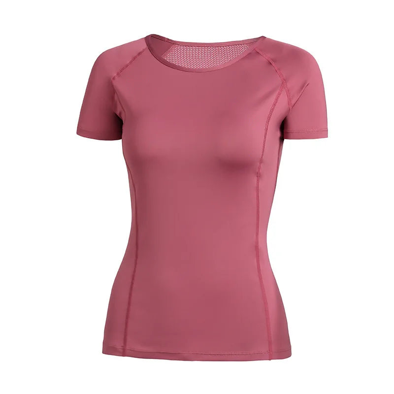 short sleeve yoga top