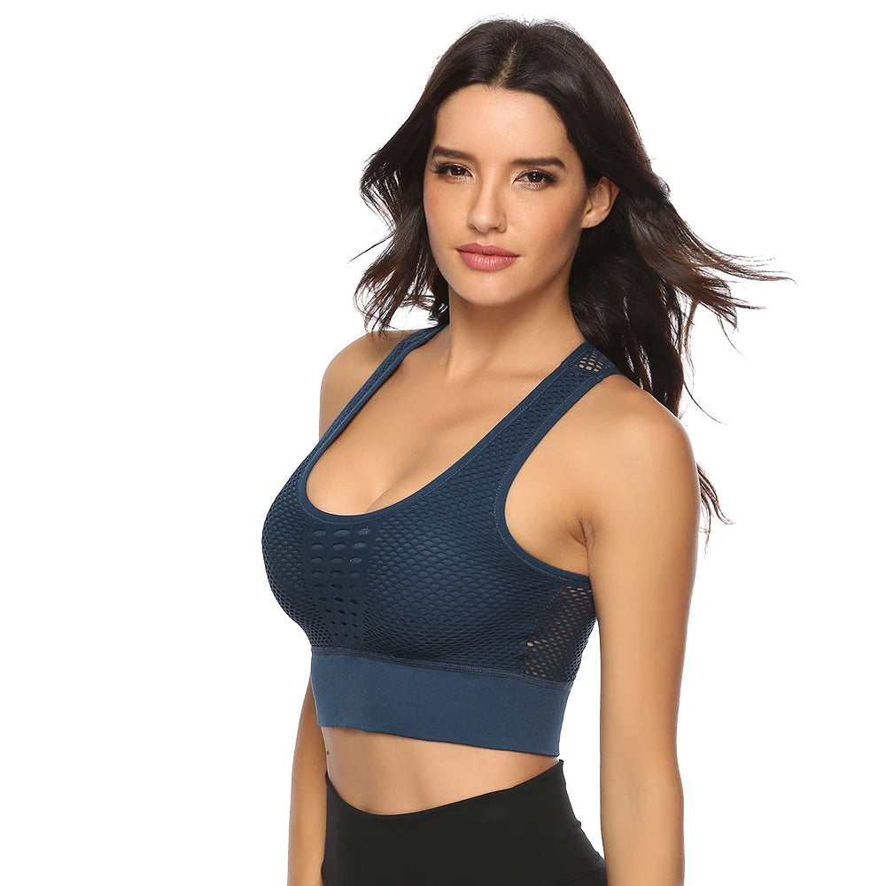 sweat-resistant workout top women